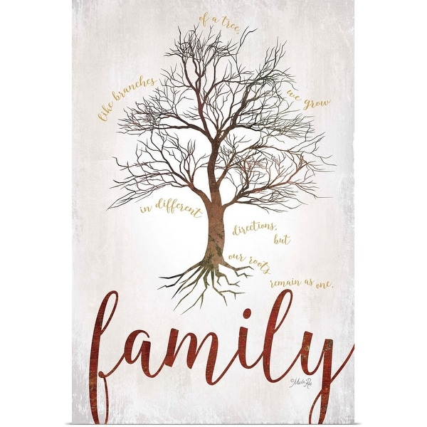 Shop "Family Tree" Poster Print - Overstock - 25491578